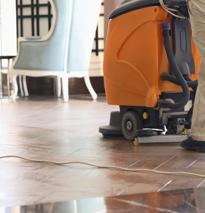 Waxing and strip a floor services